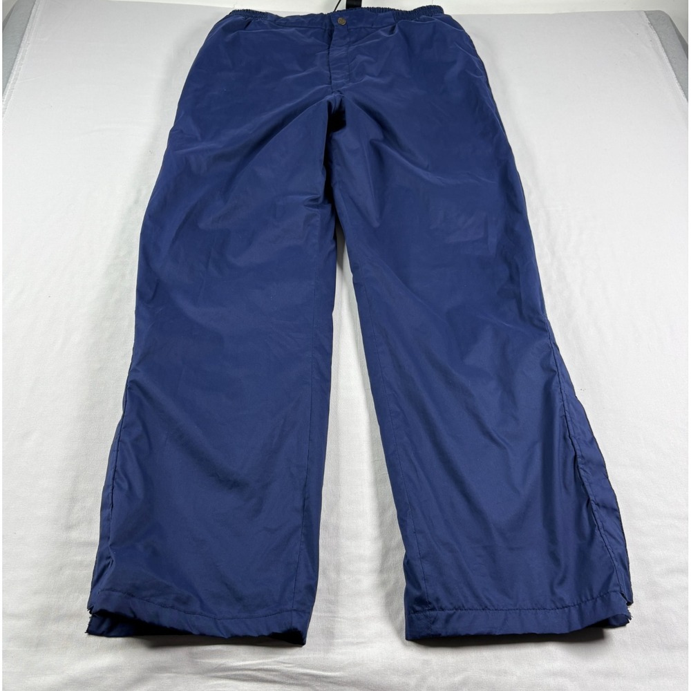 Vintage Sunice Rain Pants Mens Large Blue‎ Golf Stretch Water Resistant